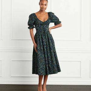 Hill House Ophelia Dress in Midnight Garden
